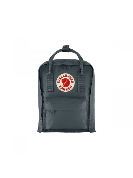 Fjallraven hátizsák Kanken Mini kis nyomott mintás szürke