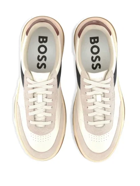 Sneakerși Boss cu dungi