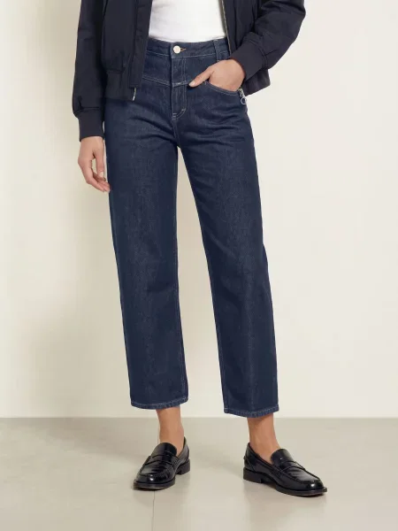 Closed Zkrácené Džíny Stover-X dbl dark blue modré