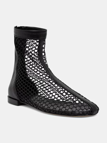 Souliers Martinez botine cu plat pentru femei MAXIMA negru