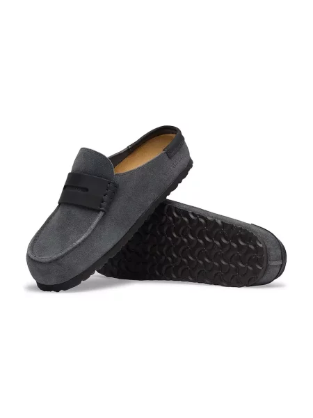 Замшевые мюли Birkenstock