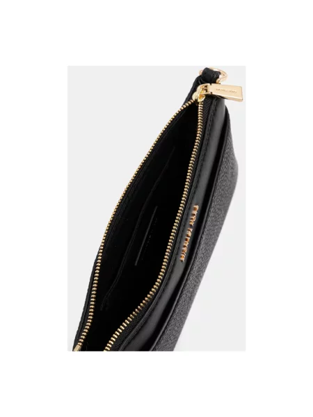 Kopertówka Michael Michael Kors skórzana czarna