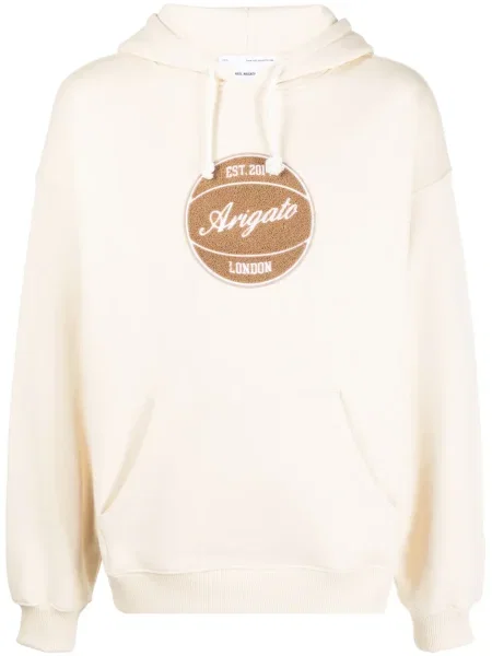 Hanorac cu glugă Axel Arigato cu aplicații