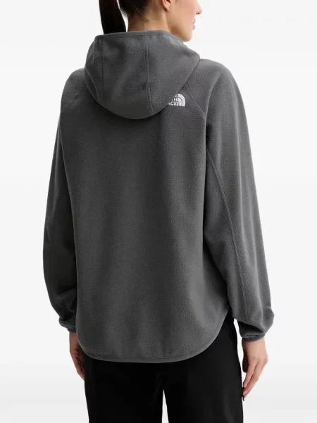 Fleece hoodie The North Face γκρι