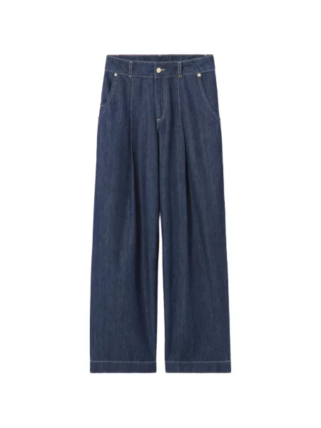 Blugi cu picior larg Claudie Pierlot albastru