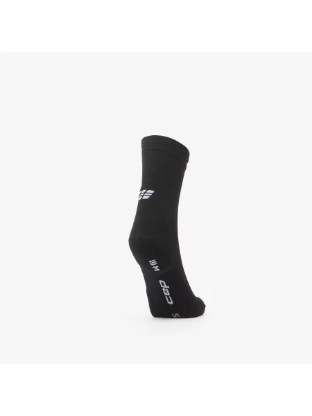 Șosete CEP Core Run Mid Cut Compression Socks Black S negru