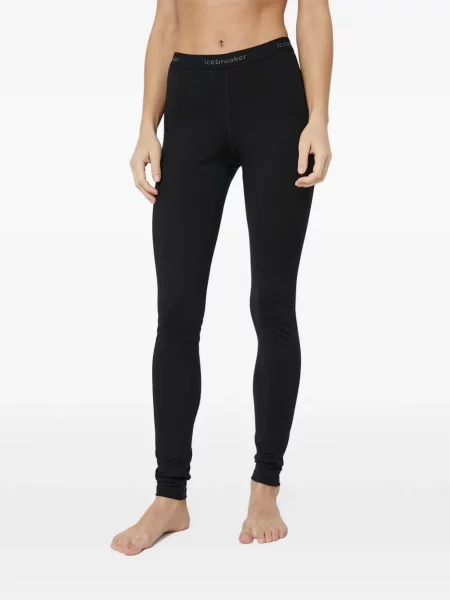 Leggings Icebreaker cu autograf negru