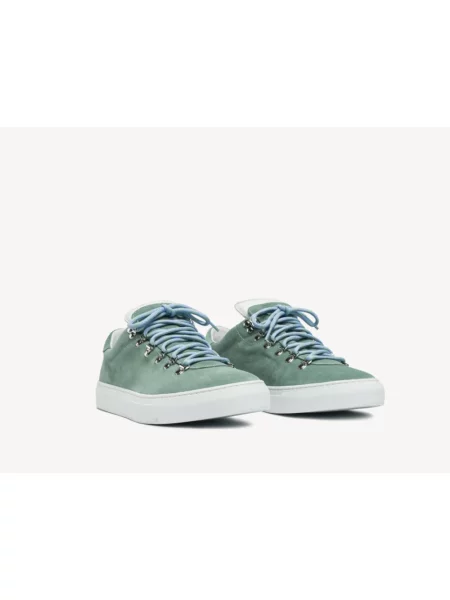 Sneakersy Diemme skórzane zielone
