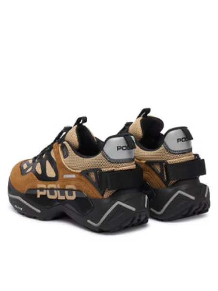 Sneakersy Polo Ralph Lauren Advntr Svetlo hnedá