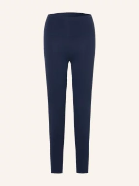 Lululemon Legginsy Wunder Train No Line Hr Tight blau granatowe