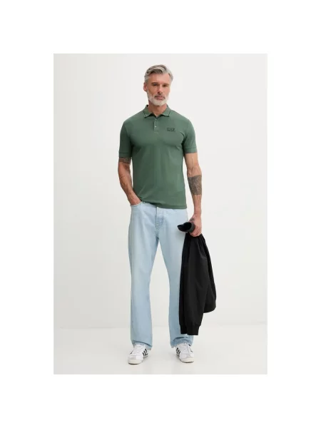 Koszula Emporio Armani Ea7 zielona