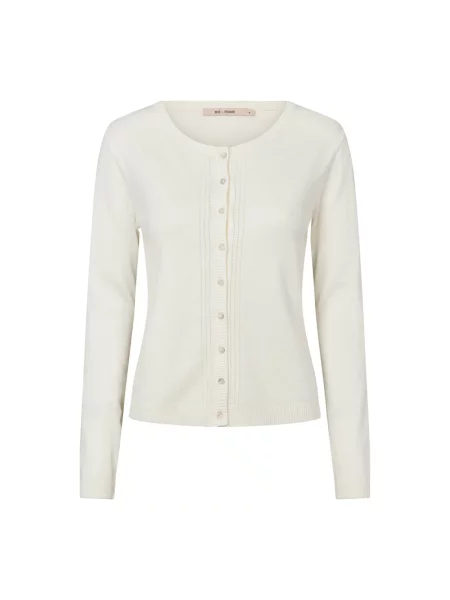 Lniany sweter Rue De Femme biały