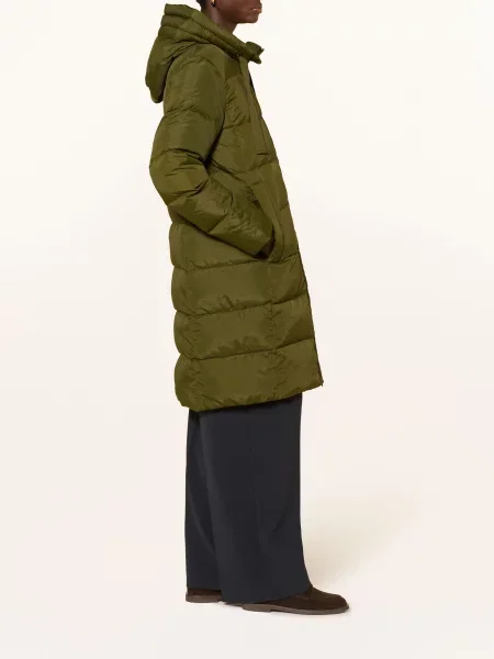 Tommy Hilfiger Péřový Kabát khaki