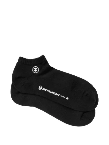 Șosete Aape By A Bathing Ape cu autograf negru