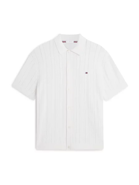TOMMY HILFIGER Kardigán elefántcsont