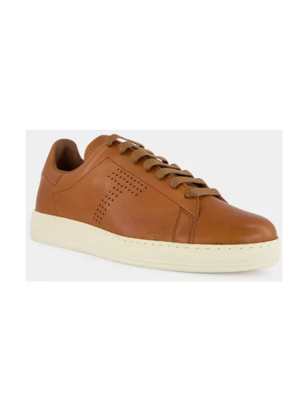 Sneakersy Tom Ford brązowe