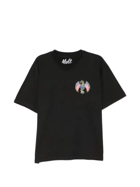 Tricou Melt cu imagine negru