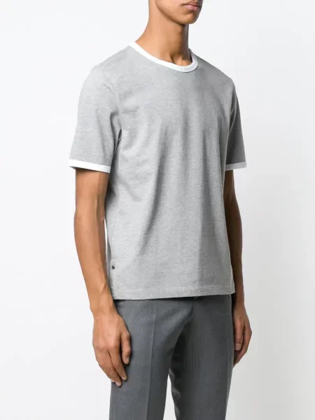 Tričko Thom Browne šedé