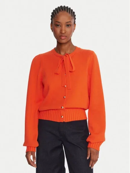 French Connection Cardigan portocaliu