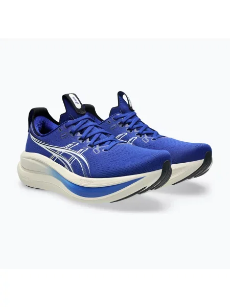 Încălțăminte de alergare pentru bărbați ASICS Gel-Nimbus 28 prussian blue/cream albastru