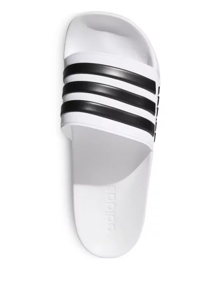Sandale Adidas cu dungi alb