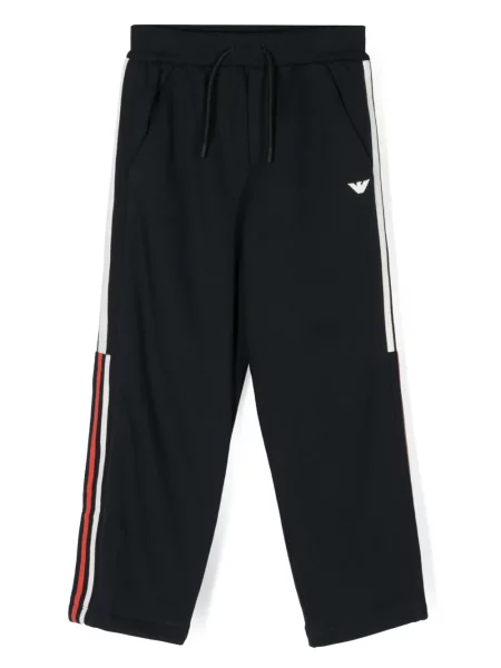 Spodnie dziecięce Emporio Armani niebieskie