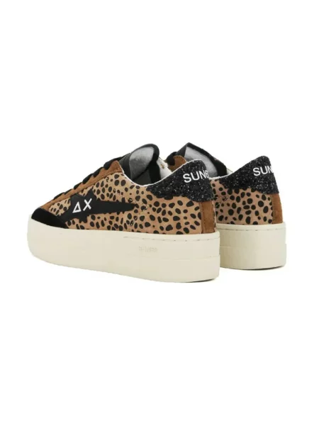 Sneakersy Sun68 zamszowe beżowe