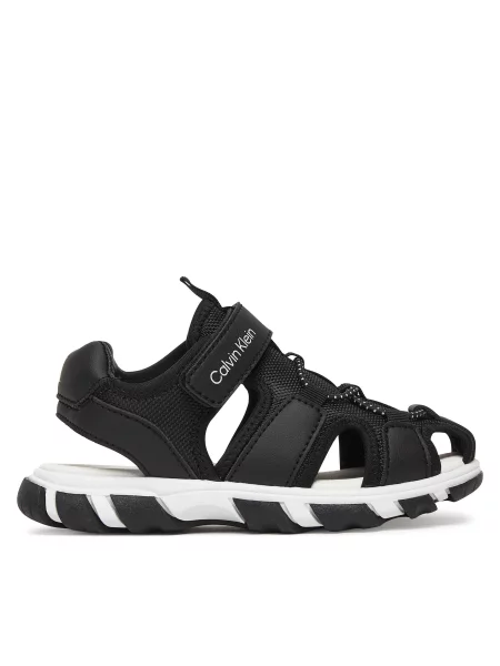 Sandale Calvin Klein Velcro Sandal crna