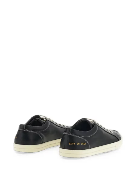 Sneakerși Common Projects din piele negru