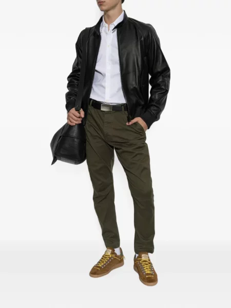 Cămașă Dsquared2 cu broderie alb