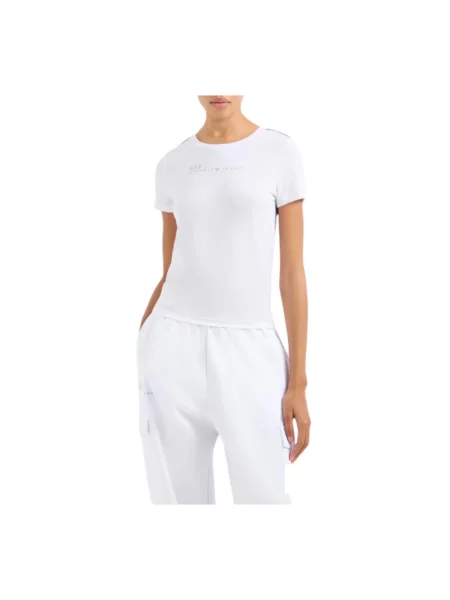 Koszulka Emporio Armani Natural Ventus 7 white biała