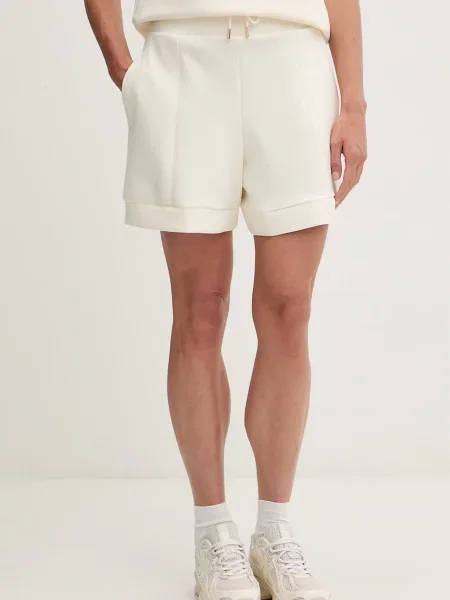 Guess pantaloni scurți de trening pentru femei cu modal OLYMPE bej