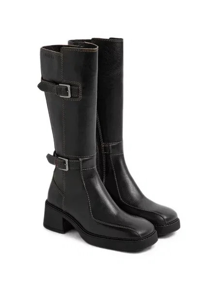 Botine Miista cu cataramă negru