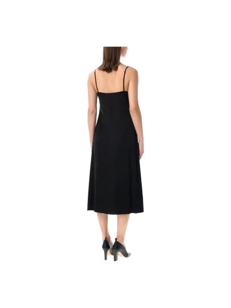 Sukienka midi Acne Studios czarna