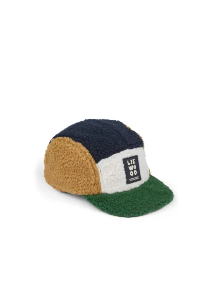 Liewood Pălărie Rory Pile bleumarin / galben miere / verde pin alb