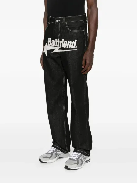 Blugi Badfriend cu 5 buzunare negru