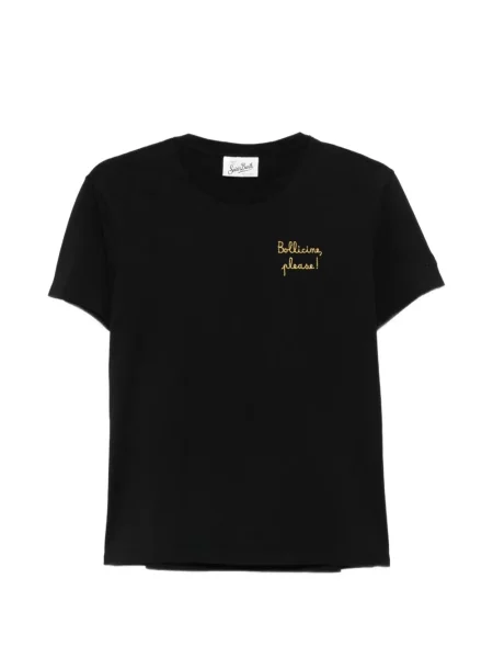 Tricou Mc2 Saint Barth cu broderie negru