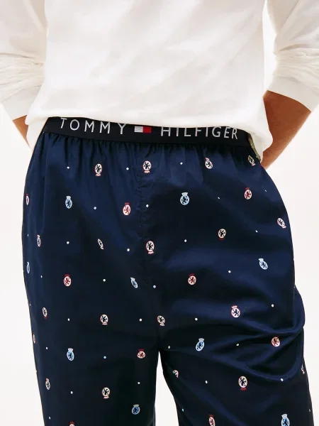 Dlhá košeľa Tommy Hilfiger modrá