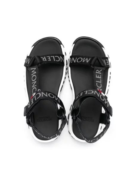 Sandały dziecięce Moncler Enfant czarne