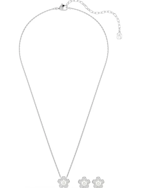 Palton Swarovski alb