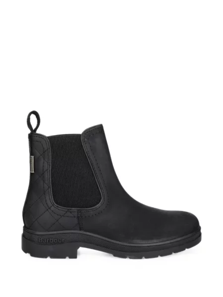 Matlasat botine chelsea Barbour negru