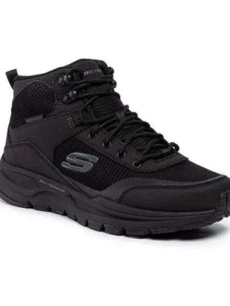 Skechers Bakancs Woodrock fekete