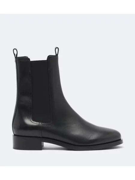 Botine chelsea Aeyde din piele negru