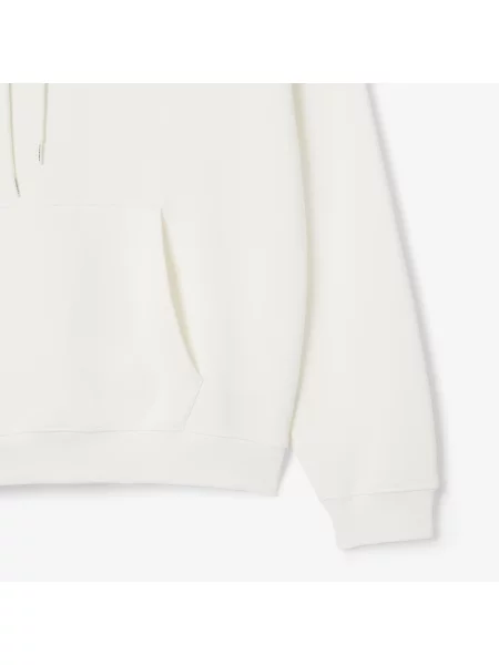 Lacoste Bluza Polarowa Z Nadrukiem biały