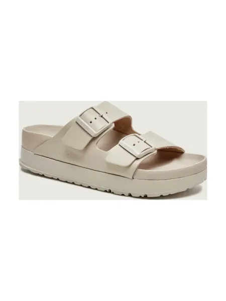 Birkenstock Șlapi Arizona Flex Platform LENA | Birkenstock x Papillio | narrow fit bej