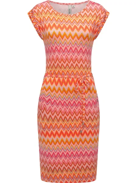 Ragwear Ljetna haljina Taggien / narančasta melange / roza / roza ljubičasta