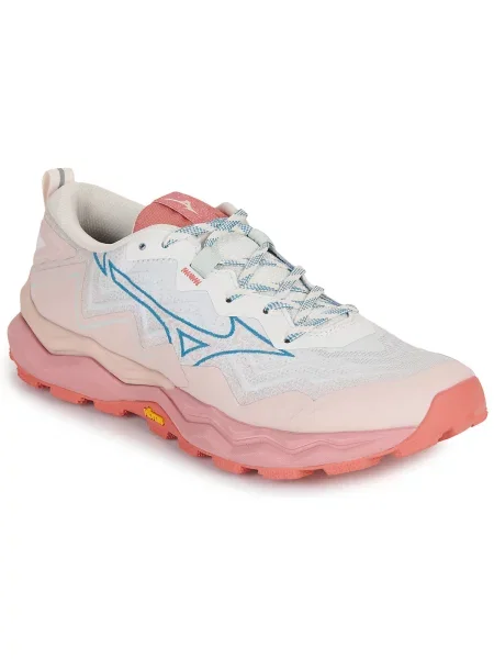 Sneakers Mizuno Wave Daichi 9 W Peach Whip/ Larkspur/ Faded Rode EUR 40 biela