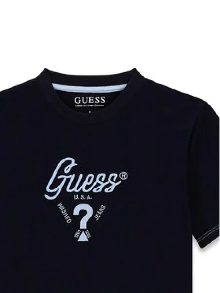 Guess Marškinėliai Tamsiai mėlyna