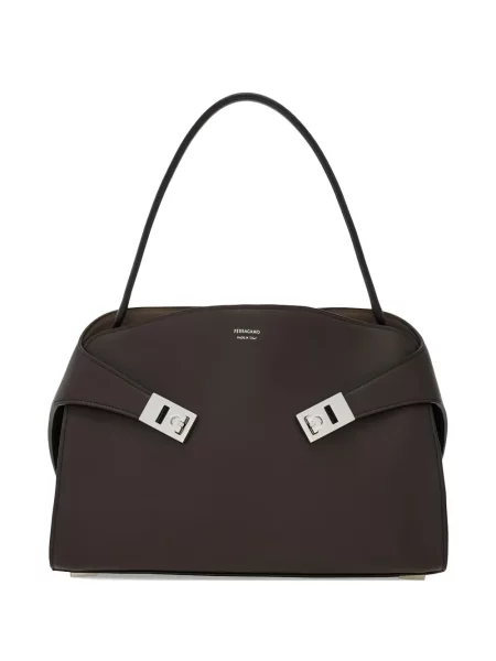 Geantă Ferragamo maro