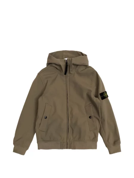 Kurtka dziecięca Stone Island brązowa